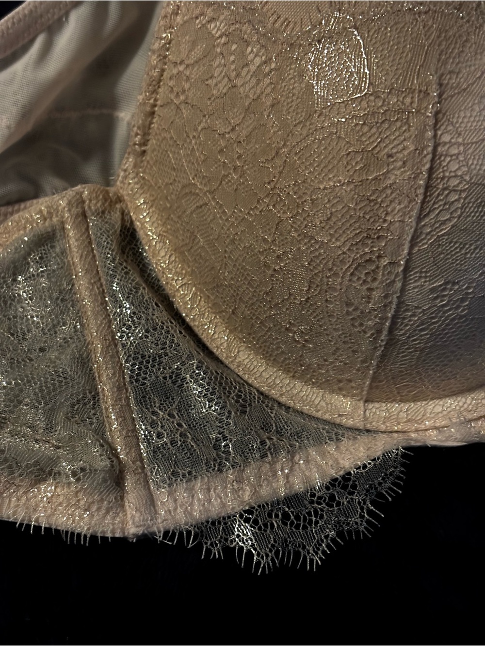 Victoria Secret Lace Trim Push-Up Bra NWOT - Picture 4 of 8
